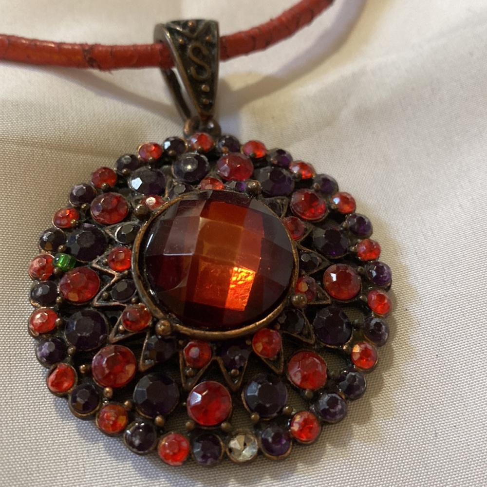 Ruby Red Necklace - image 6
